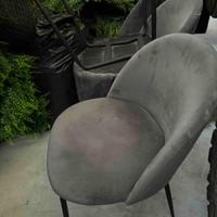 Sedie in velluto per bar ristorante, come nuove