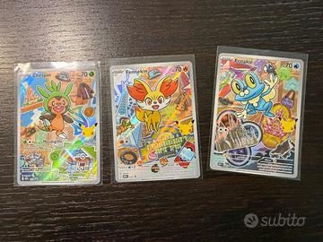 Carte pokemon gen 6 kalos