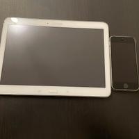 Iphone SE 32GB+samsung galaxy TAB 4 10.1.