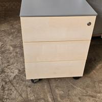 cassettiera con rotelle da ufficio 