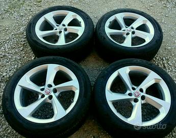 cerchi e gomme termiche 19 ORIGINALI jaguar