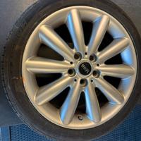 4 Gomme all season 205/45/17 +cerchi 17”Mini orig