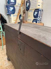 Baule in legno vintage