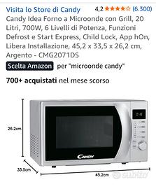 forno a microonde Candy 