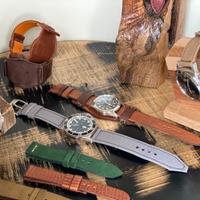 Cinturini in pelle pregiata fatti a mano