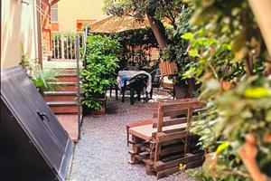 Tra terme e mare Bilo e Trilo giardino o veranda