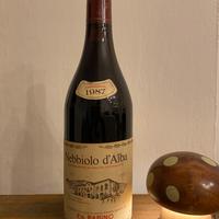 Vino Nebbiolo D’Alba Rabino 1987
