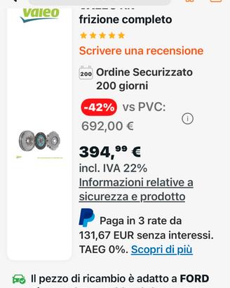 Kit frizione