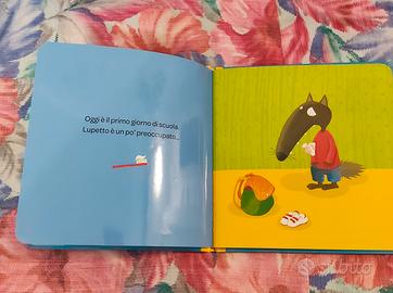 Lupetto va a scuola – libro per bambini