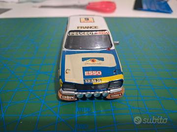 modellino 1/43 cougar peugeot 504 transkit Safari