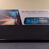 SCHERMO RETROVISORE 12 POLLICI CON DASHCAM 4K