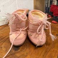 Moon boot 21 rosa bambina
