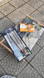 NUOVA Griglia Smoker affumicatore Aldon 