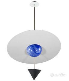 Lampadario Venini Saturno di Vico Magistretti