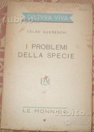 I problemi della specie Celso Guareschi 1950