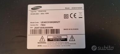 scheda madre tv samsung 40"