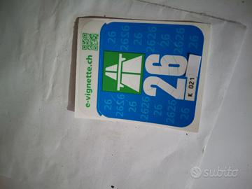 vignetta autostrada svizzera nuova