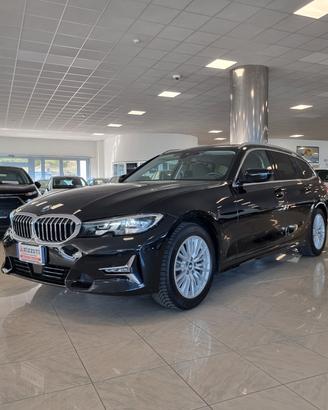 Bmw 318d 48V Touring Luxury - Pelle - Navy
