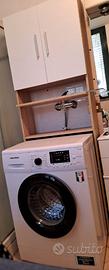 Mobiletto lavatrice con cassettiera allungabile