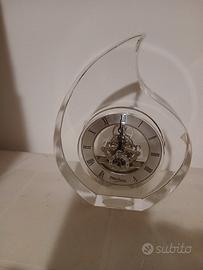 orologio in cristallo 