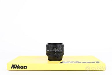 Nikon 50mm f1.8 D USATO GARANTITO PER DUE ANNI