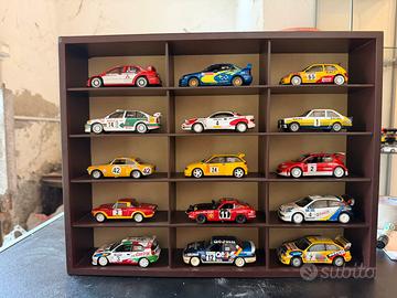 Modellini rally auto