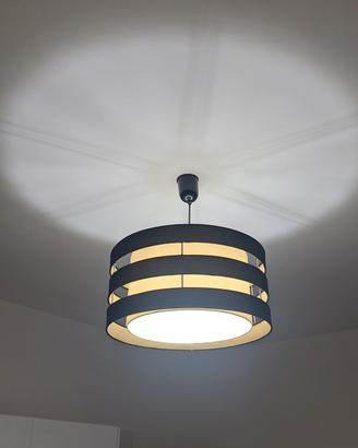 Lampadario da cucina bianco e nero