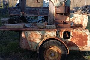 Carello lavorazione legna