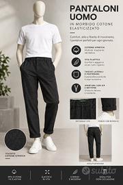 pantaloni uomo Benetton 46