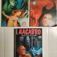 MACABRO (Edifumetto) - Lotto 3 Albi Vintage. 
