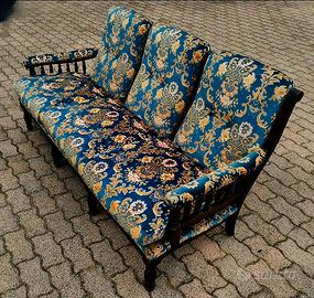 Divano 3 posti, tripartito, Vintage