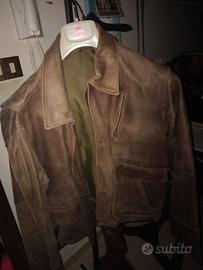 giaccone invernale in vera pelle