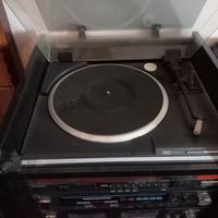Giradischi Hitachi impianto stereo anni 80
