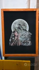 Quadro Tema Nativi Americani 