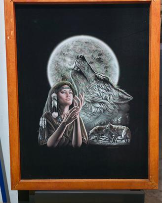 Quadro Tema Nativi Americani 