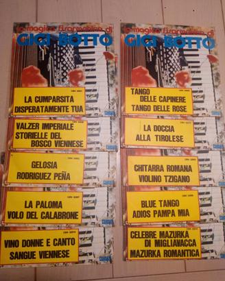 45 giri "la magica fisarmonica di GIGI BOTTO"