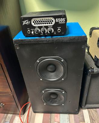 Testata e cassa per chitarra