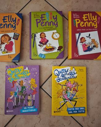 Lotto 5 libri per ragazze
