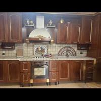 Cucina torchetti legno con pastaia