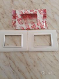 Placche AVE  a 3 moduli nuove