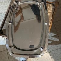 Vassoio acciaio inox