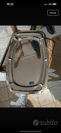 Vassoio acciaio inox