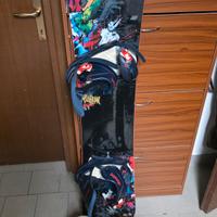 snowboard Burton Blunt 151+attacchi e scarponi