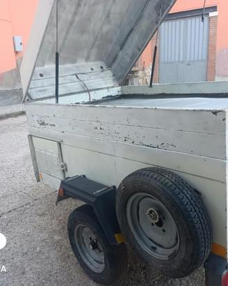 Carrello rimonchio cani
