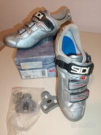 SCARPE DA CICLISTA SIDI FIVE COLOR ARGENTO N. 41