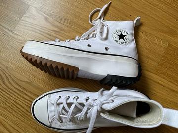 Converse Run Star Hike bianche