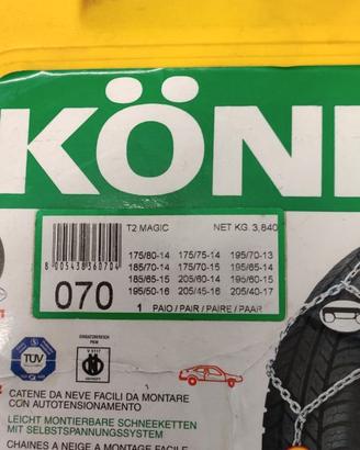 CATENE DA NEVE KONIG NO PROBLEM 70