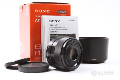 SONY E-MOUNT (APSC) 35mm F1.8 OSS