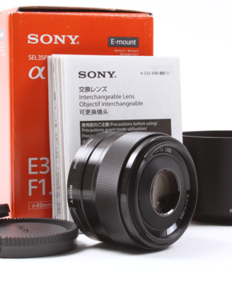 SONY E-MOUNT (APSC) 35mm F1.8 OSS