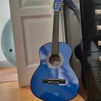 chitarra bambino blu